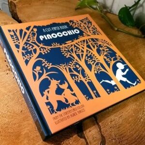 Stunning Book Pinocchio A Cut Paper Book
